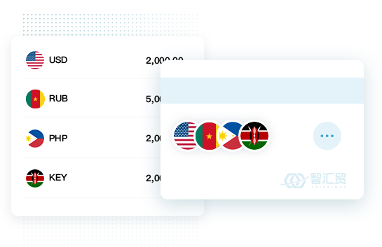 支持多国本地收付款